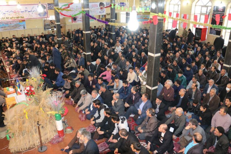 تصویری/ یادواره  ۱۴۷ شهید شهرستان سراب برگزار شد