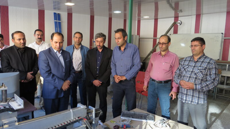 بازدید فرماندار جدید سراب از فضای آموزشی دانشکده فنی سراب