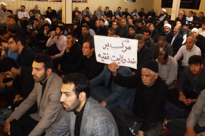 مراسم سالگرد ارتحال بنیانگذار جمهوری اسلامی ایران در سراب برگزار شد