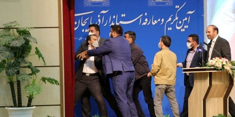 همه ماجرای مراسم حاشیه دار معارفه استاندار جدید آذربایجان شرقی