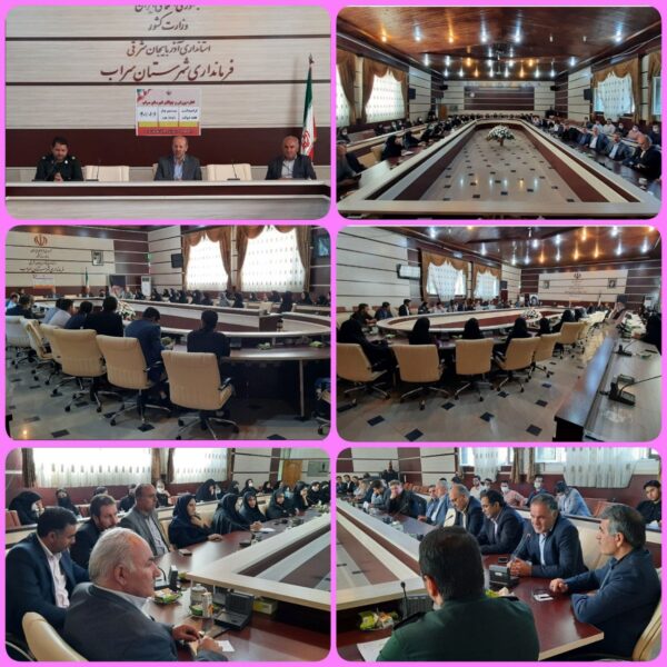 در گرامیداشت هفته دولت؛  نشست صمیمی جوانان و اصحاب رسانه شهرستان سراب با فرماندار این شهرستان برگزار شد
