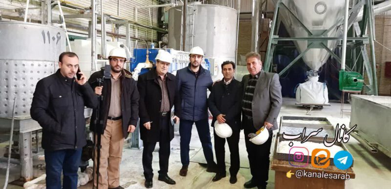 اعزام تیم رسانه ای صدای سراب جهت بازدید از مرکز پایلوت تولیدآلومینا از نفلین سینیت آذرشهر