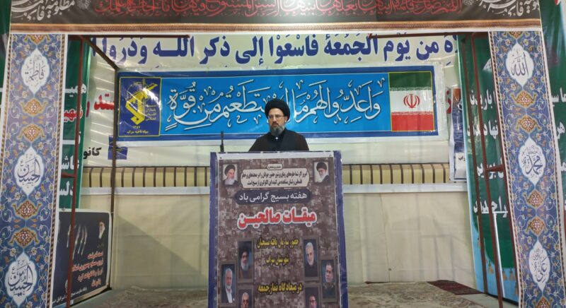 امام جمعه سراب: دشمنان با بی‌ثبات‌سازی&nbsp; منطقه به دنبال نابودی نظام بودند/ دولت برخلاف وعده ها هیچ مدیریتی در کنترل تورم اعمال نمی کند