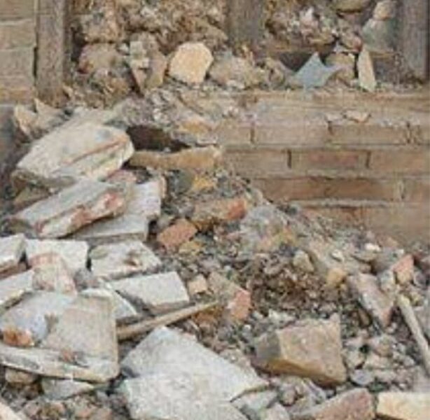 ریزش ساختمان در روستای سلطان‌آباد یک فوتی بر جای گذاشت